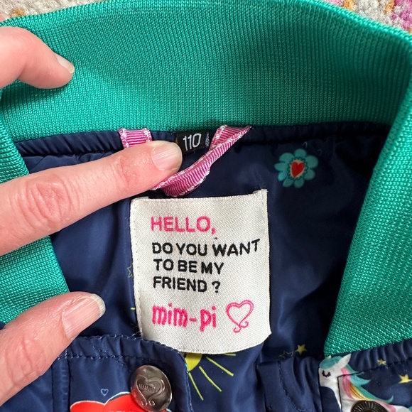 Printed jacket for girls - Picture 2 of 5